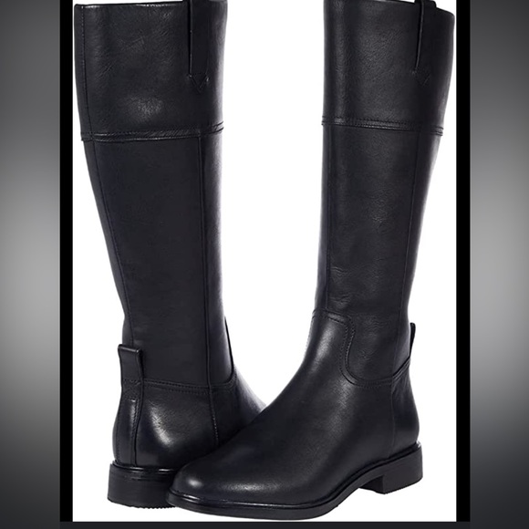 Clarks black leather high boots. Brand new - Picture 1 of 5